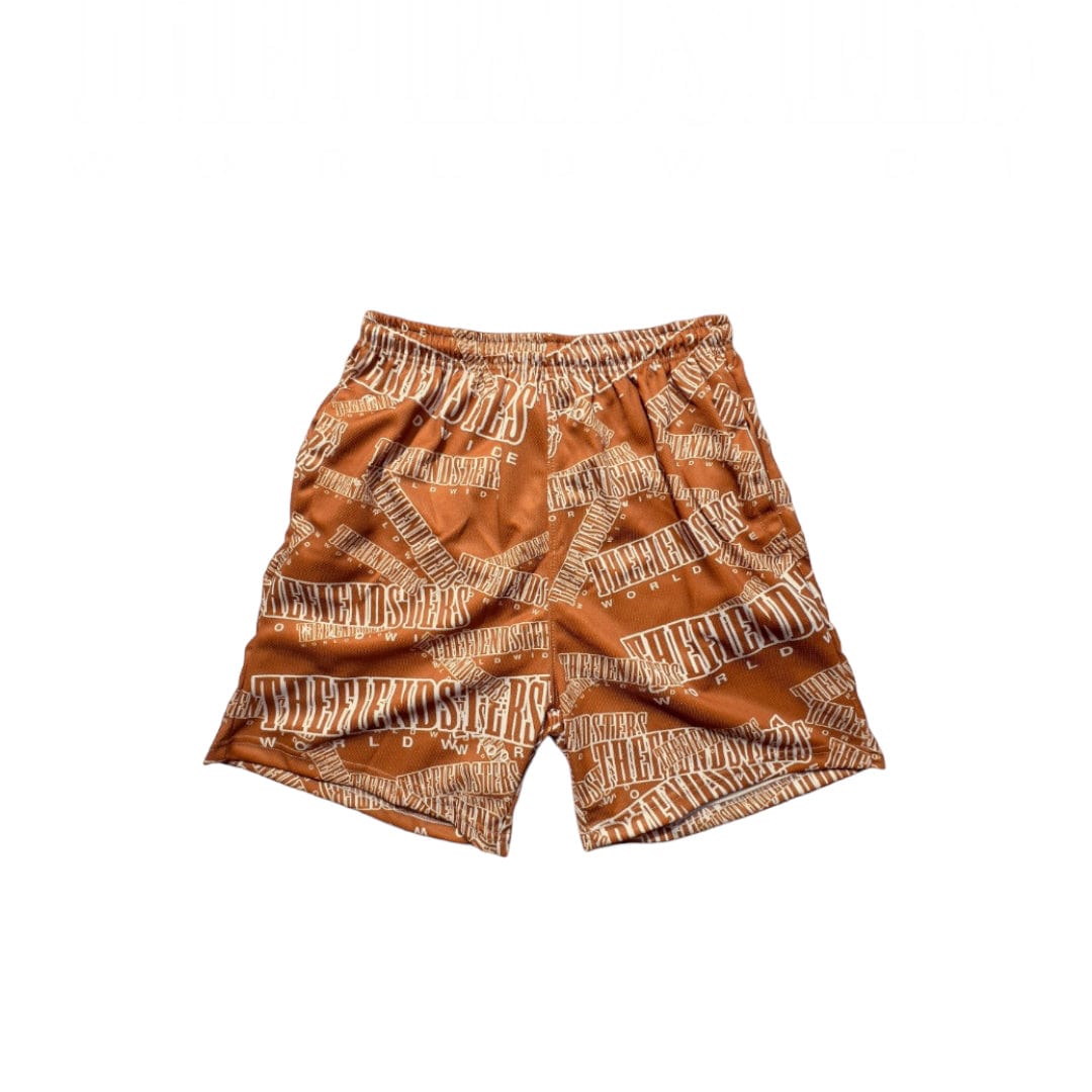 The Fiendsters Brown Shorts