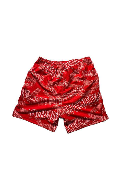 The Fiendsters Red Shorts