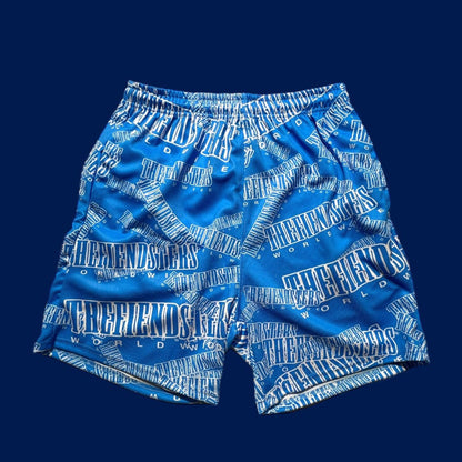 The Fiendsters Baby Blue Shorts